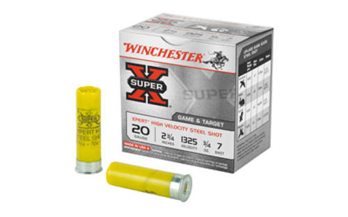 Ammunition Winchester Ammunition Xpert 20Gauge2.75" WIN XPERT TRGT 20GA 2.75" #7 25/250